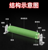 波紋電阻大功率繞線電阻剎車制動(dòng)電阻